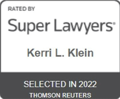Rated By Super Lawyers | Kerri L. Klein | Selected In 2022 | Thomson Reuters